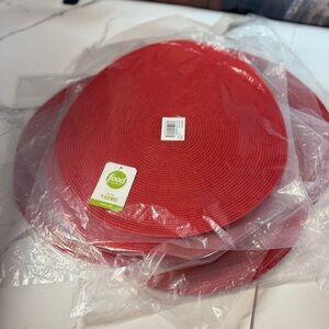 Kohl's Vibrant Red Placemats